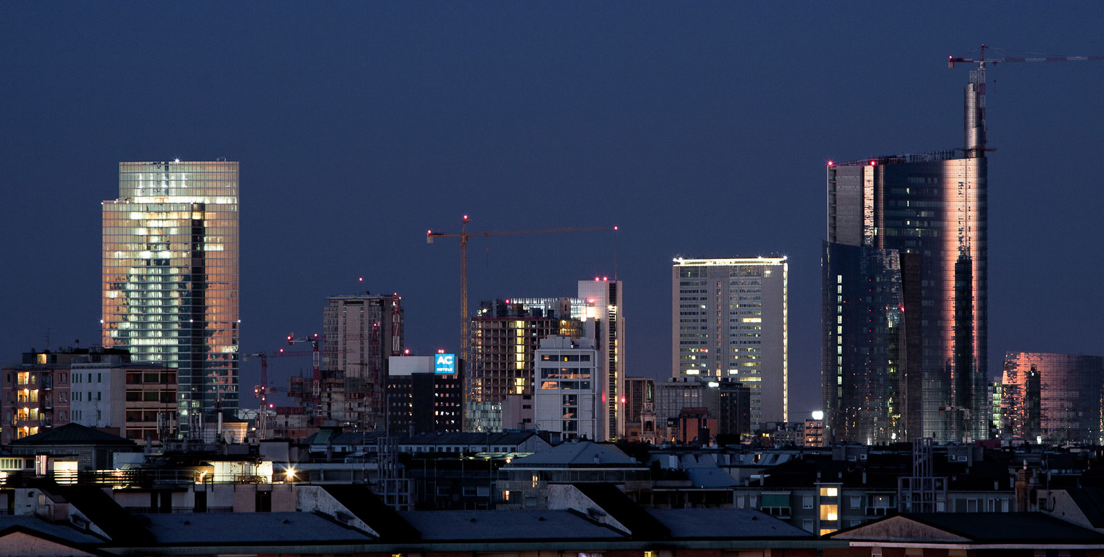 Lo skyline di Milano